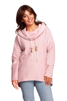 Bluza Damska Model B249 Powder Pink - BeWear - M