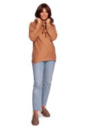Bluza Damska Model B249 Cynamon - BeWear - s Bluza Damska Model B249 Cynamon - BeWear - s