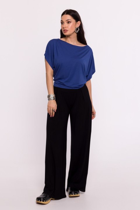 Bluzka Model B287 Blue - BeWear - M Bluzka Model B287 Blue - BeWear - M
