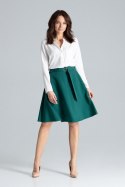Spódnica Model L038 Green - Lenitif - S Spódnica Model L038 Green - Lenitif - S