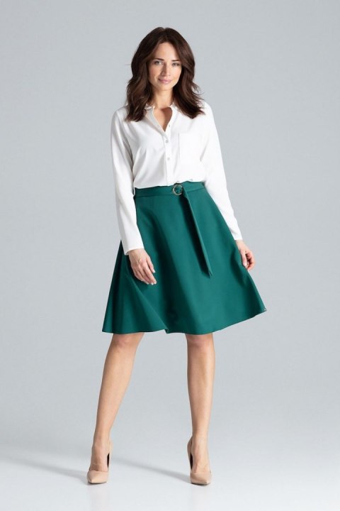 Spódnica Model L038 Green - Lenitif - S Spódnica Model L038 Green - Lenitif - S