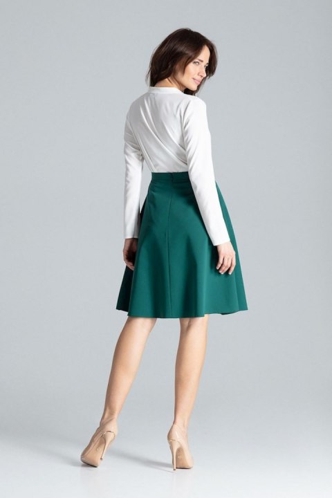Spódnica Model L038 Green - Lenitif - S Spódnica Model L038 Green - Lenitif - S