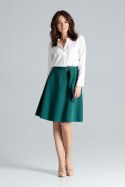 Spódnica Model L038 Green - Lenitif - S Spódnica Model L038 Green - Lenitif - S