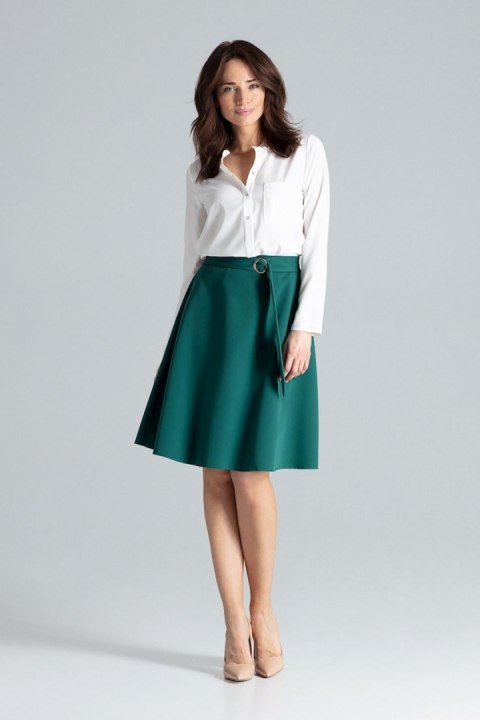 Spódnica Model L038 Green - Lenitif - S Spódnica Model L038 Green - Lenitif - S