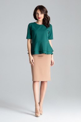 Spódnica Model L029 Brown - Lenitif - M