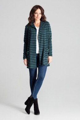 Sweter Kardigan Model L070 Green - Lenitif - S/M