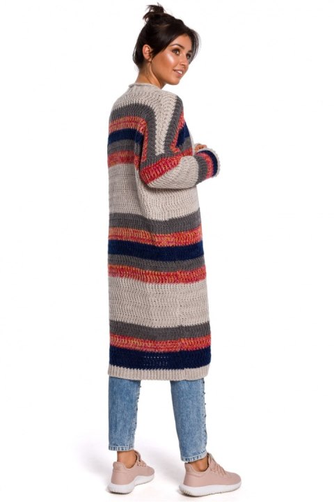 Sweter Kardigan Model BK036 Model 3 - BE Knit - L/XL Sweter Kardigan Model BK036 Model 3 - BE Knit - L/XL