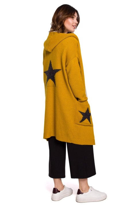 Sweter Kardigan Model BK063 Honey - BE Knit - S/M Sweter Kardigan Model BK063 Honey - BE Knit - S/M
