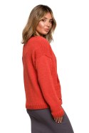 Sweter Kardigan Model BK074 Orange - BE Knit - S/M Sweter Kardigan Model BK074 Orange - BE Knit - S/M