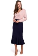 Spódnica Model K025 Atrament - Makover - L Spódnica Model K025 Atrament - Makover - L