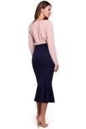 Spódnica Model K025 Atrament - Makover - L Spódnica Model K025 Atrament - Makover - L