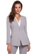 Żakiet Model K036 Grey - Makover - XL Żakiet Model K036 Grey - Makover - XL