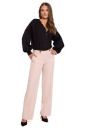 Spodnie Model K114 Beige - Makover - XL Spodnie Model K114 Beige - Makover - XL