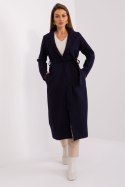 Płaszcz Damski Model TW-PL-BI-5312-1.31 Navy - Och Bella - L Płaszcz Damski Model TW-PL-BI-5312-1.31 Navy - Och Bella - L