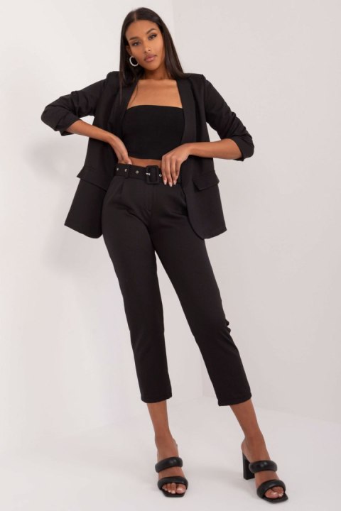 Spodnie Damskie Model TW-SP-BI-22880-2.47 Black - Och Bella - M Spodnie Damskie Model TW-SP-BI-22880-2.47 Black - Och Bella - M