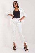 Spodnie Damskie Model TW-SP-BI-22880-2.47 White - Och Bella - S Spodnie Damskie Model TW-SP-BI-22880-2.47 White - Och Bella - S
