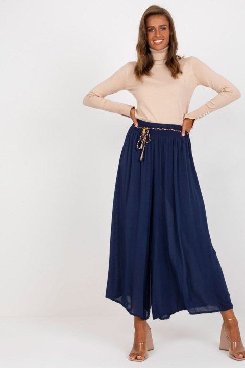 Spodnie Damskie Model TW-SP-BI-81733.14 Navy - Och Bella - S Spodnie Damskie Model TW-SP-BI-81733.14 Navy - Och Bella - S