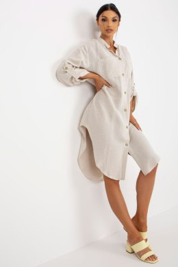 Sukienka Model TW-SK-BE-199D.85P Light Beige - Och Bella - L/XL