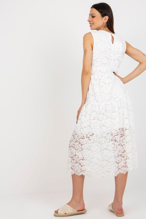 Sukienka Model TW-SK-BI-8246.37X White - Och Bella - XL Sukienka Model TW-SK-BI-8246.37X White - Och Bella - XL