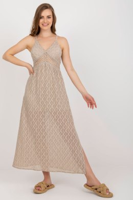 Sukienka Model TW-SK-BI-8676.22 Beige - Och Bella - S