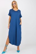 Sukienka Model TW-SK-OB031.11 Dark Blue - Och Bella - S Sukienka Model TW-SK-OB031.11 Dark Blue - Och Bella - S
