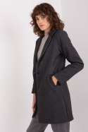Płaszcz Damski Model TW-PL-BI-27992-2.53 Black - Och Bella - S Płaszcz Damski Model TW-PL-BI-27992-2.53 Black - Och Bella - S