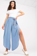 Spodnie Damskie Model TW-SP-BI-81378.24P Light Blue - Och Bella - L Spodnie Damskie Model TW-SP-BI-81378.24P Light Blue - Och Bella - L
