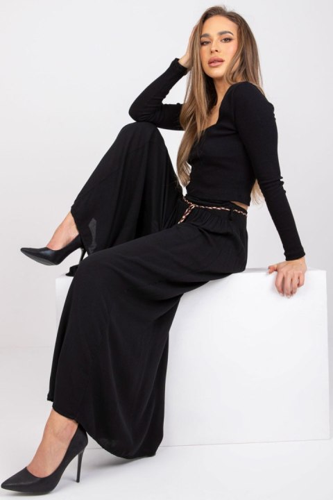 Spodnie Damskie Model TW-SP-BI-81733.14 Black - Och Bella - M Spodnie Damskie Model TW-SP-BI-81733.14 Black - Och Bella - M