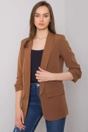 Żakiet Model TW-ZT-BI-22520.14 Brown - Och Bella - L Żakiet Model TW-ZT-BI-22520.14 Brown - Och Bella - L