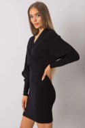 Sukienka Model TW-SK-BI-ZS5147.22 Black - Och Bella - uniwersalny Sukienka Model TW-SK-BI-ZS5147.22 Black - Och Bella - uniwersalny