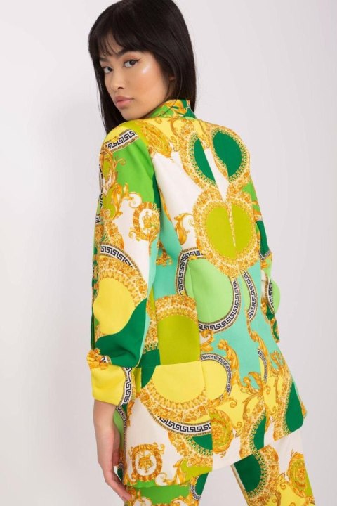 Marynarka Model DHJ-MA-7684B-3.95P Light Green - Italy Moda - M Marynarka Model DHJ-MA-7684B-3.95P Light Green - Italy Moda - M