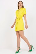 Sukienka Model DHJ-SK-A6311.39 Yellow - Italy Moda - uniwersalny Sukienka Model DHJ-SK-A6311.39 Yellow - Italy Moda - uniwersalny
