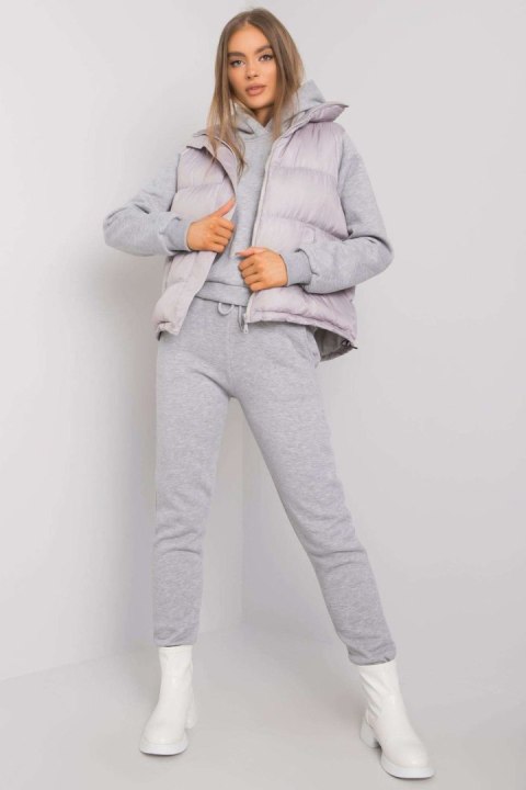 Spodnie Komplet Model EM-KMPL-645.98P Grey - Ex Moda - S/M Spodnie Komplet Model EM-KMPL-645.98P Grey - Ex Moda - S/M