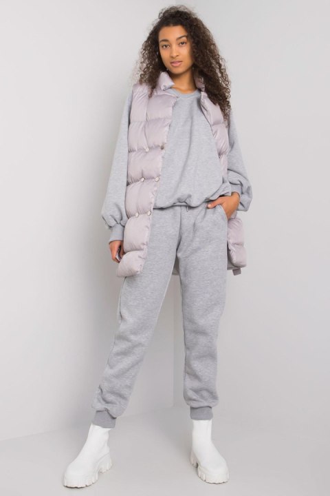 Spodnie Komplet Model EM-KMPL-646.96P Grey - Ex Moda - S/M Spodnie Komplet Model EM-KMPL-646.96P Grey - Ex Moda - S/M