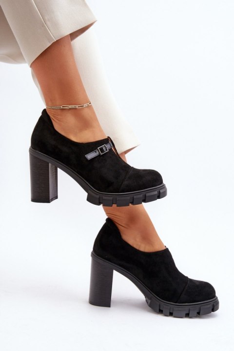 Półbuty Model Tauina ASA218-7 Black - Step in style - 38 Półbuty Model Tauina ASA218-7 Black - Step in style - 38