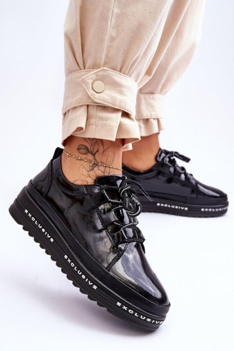 Buty Sportowe Model S.Barski LR592B Black - Step in style - 36 Buty Sportowe Model S.Barski LR592B Black - Step in style - 36