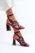 Sandały Model DA CR952 Black - Step in style - 37 Sandały Model DA CR952 Black - Step in style - 37