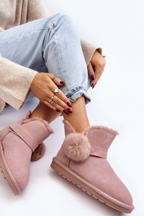 Śniegowce Model Eraclio W8006 Pink - Step in style - 39 Śniegowce Model Eraclio W8006 Pink - Step in style - 39