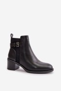 Botki Model Nevillira DA110 Black - Step in style - 40 Botki Model Nevillira DA110 Black - Step in style - 40