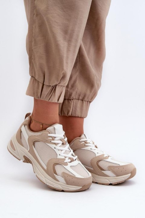 Buty Sportowe Model Kildia 891-4B Beige - Step in style - 39 Buty Sportowe Model Kildia 891-4B Beige - Step in style - 39