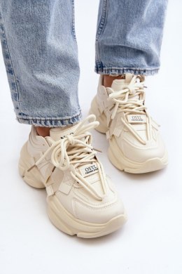 Buty Sportowe Model Windamella LA269P Beige - Step in style - 39