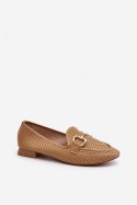 Mokasyny Model Iluvana FF-33 Camel - Step in style - 37 Mokasyny Model Iluvana FF-33 Camel - Step in style - 37