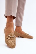 Mokasyny Model Iluvana FF-33 Camel - Step in style - 39 Mokasyny Model Iluvana FF-33 Camel - Step in style - 39
