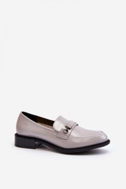 Mokasyny Model Nerilaja 66614 Grey - Step in style - 37