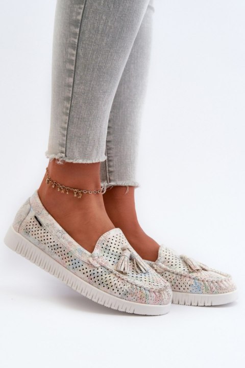 Mokasyny Model Tinami HH503-58 Multicolor - Step in style - 41 Mokasyny Model Tinami HH503-58 Multicolor - Step in style - 41