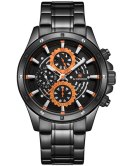 ZEGAREK MĘSKI NAVIFORCE - NF9149 (zn090a) black / orange + BOX ZEGAREK MĘSKI NAVIFORCE - NF9149 (zn090a) black / orange + BOX