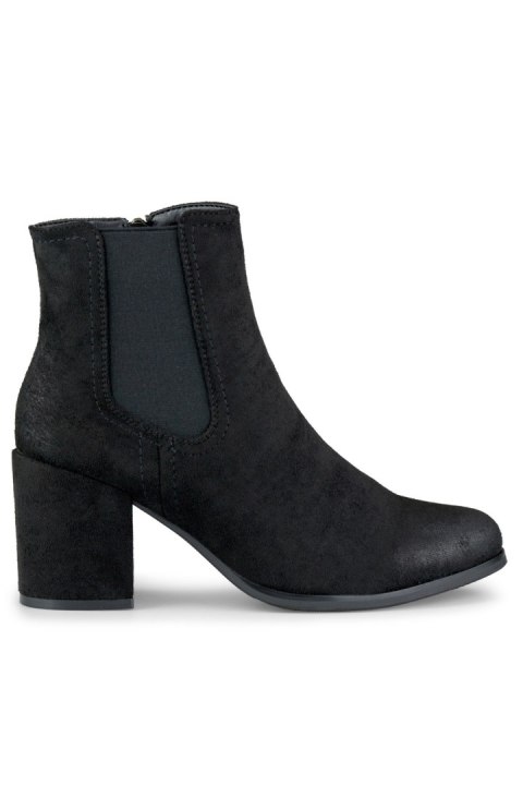 Botki Model Blaise 260038B-SU Black Zamsz - PRIMO - 39 Botki Model Blaise 260038B-SU Black Zamsz - PRIMO - 39