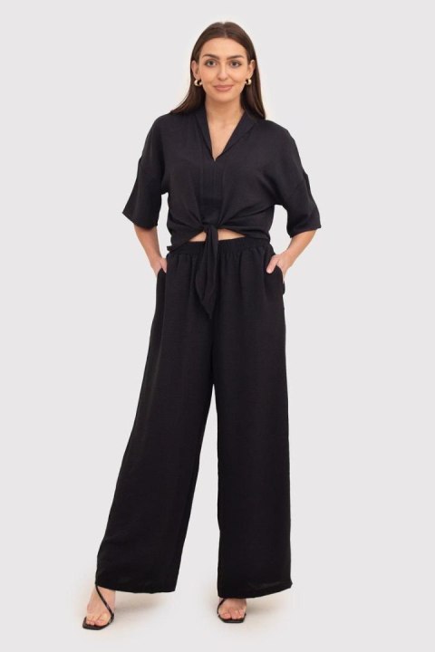 Spodnie Damskie Model TRA038 Black - Ax Paris - M Spodnie Damskie Model TRA038 Black - Ax Paris - M