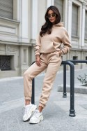 Spodnie Komplet Model Zoey D31 Beige - IVON - XS/S Spodnie Komplet Model Zoey D31 Beige - IVON - XS/S