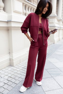 Spodnie Komplet Model Misty D33 Bordo - IVON - M/L
